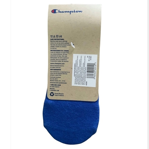Champion Women’s Multi Logo Super No Show Socks 3-Pack  SZ 8-12 - Picture 6 of 11